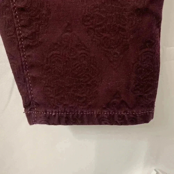 Women’s Ann Taylor LOFT Modern Skinny Jeans Size 28/6P Plum EUC - Picture 5 of 8